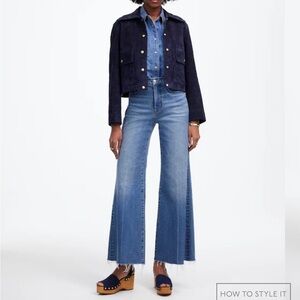 Stylish Blue Flared Women Jeans